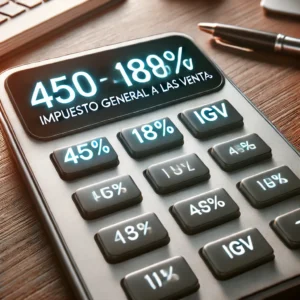 igv de 450 soles en peru